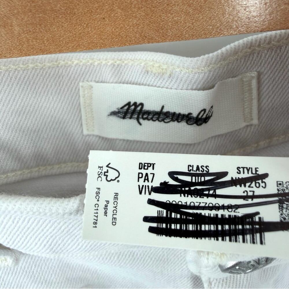 Madewell Flared Wide Leg Crop Jeans Size 27 - Picture 4 of 8
